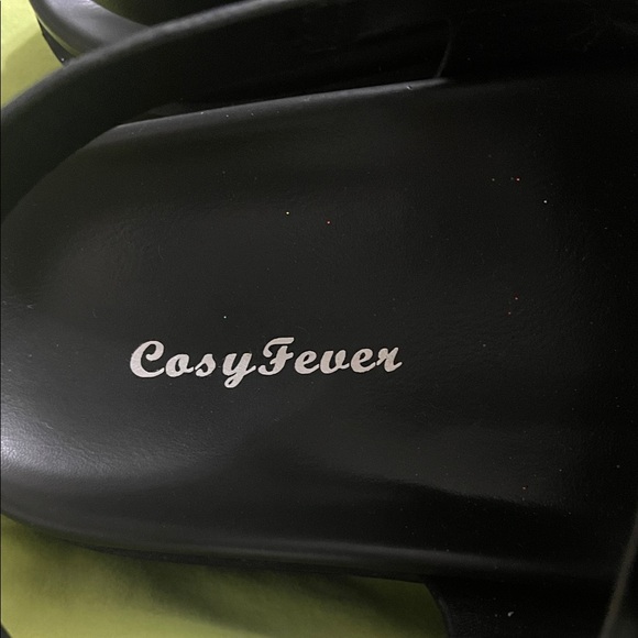 Fever Black Sandals with Straps - Picture 2 of 13